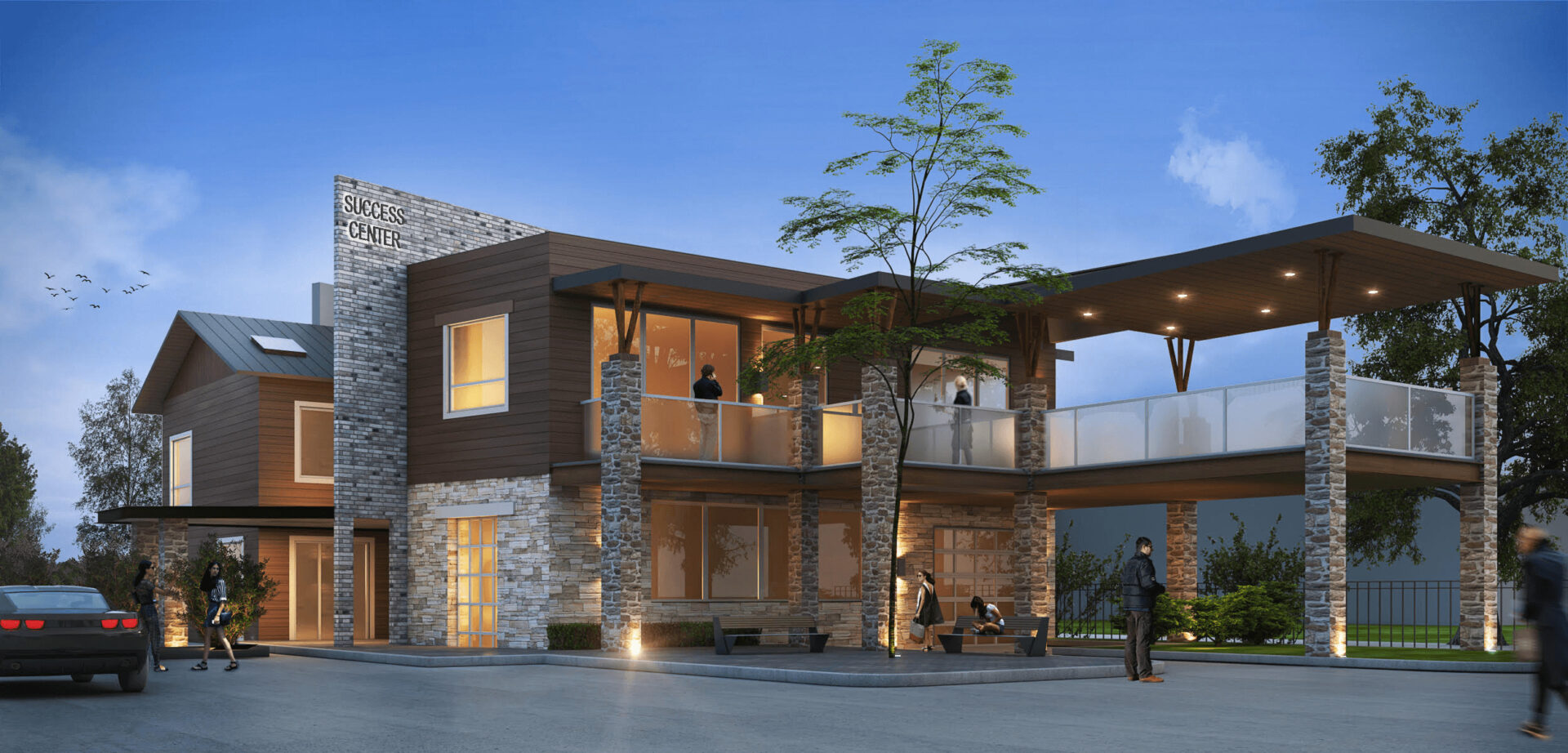 Dallas best Waal Architecture designing with nature